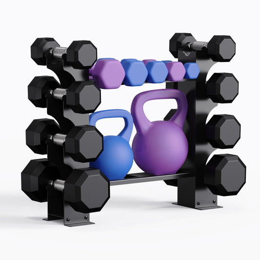 True Forme 4-Tier Dumbbell Storage Rack
