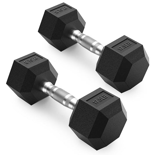True Form Hex Dumbbels - 17.5 lb Pair